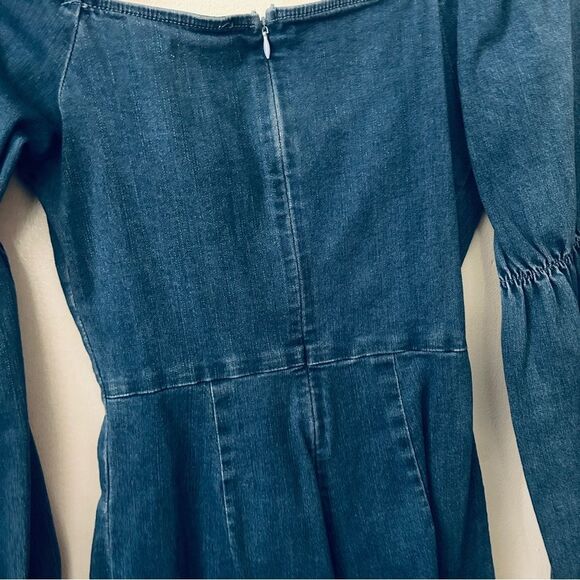 Blue Denim Dress/Skort XS - Picture 4 of 9